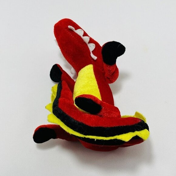 BJ Toy Red Dragon Plush 8” Chinese New Year Lunar Fire Asia Asian Animal Sitting - Picture 7 of 12